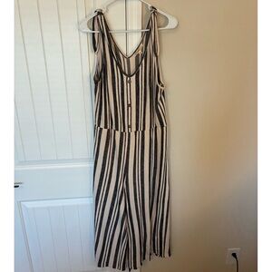 Casual Romper Cropped Pants